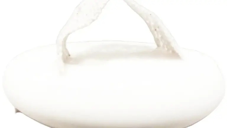 Utility Patent Sale Bar of Soap with a finger(s) loop set centered 