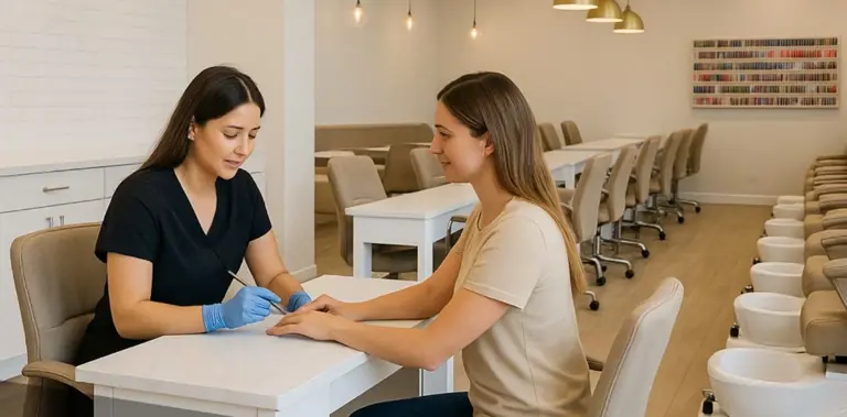 Step Into Success – Nail Salon with Prime Location Available!