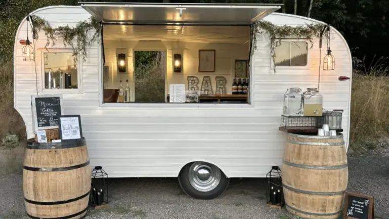 Mobile Bar Vintage Tap Trailer & Additional Assets For Sale