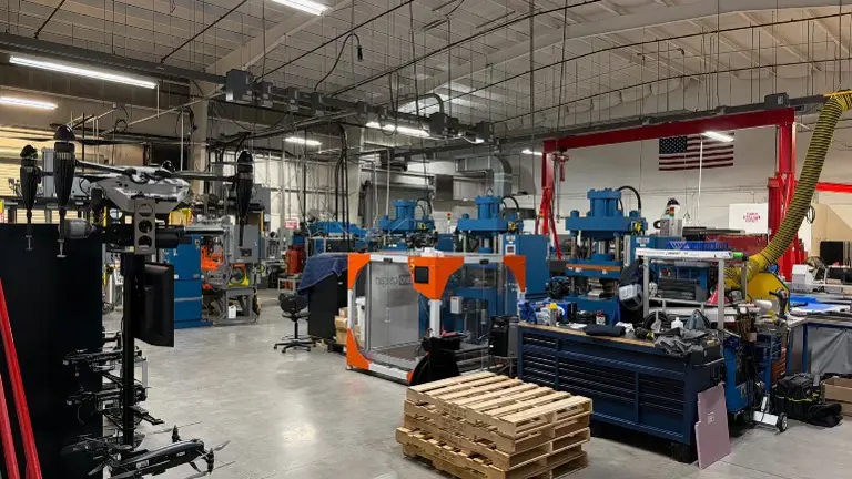 Just a snippet of the factory floor.