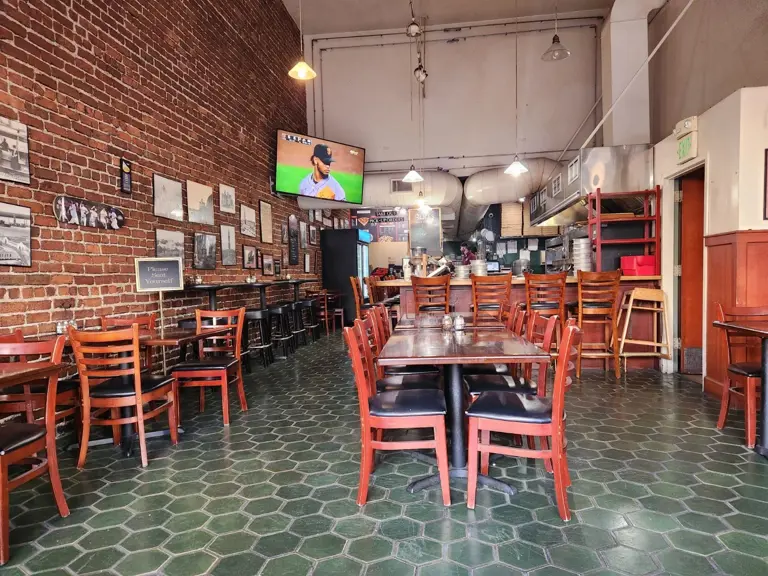 Established pizzeria restaurant