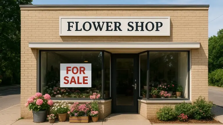 Own the Business and the Building – Profitable Flower Shop Sale