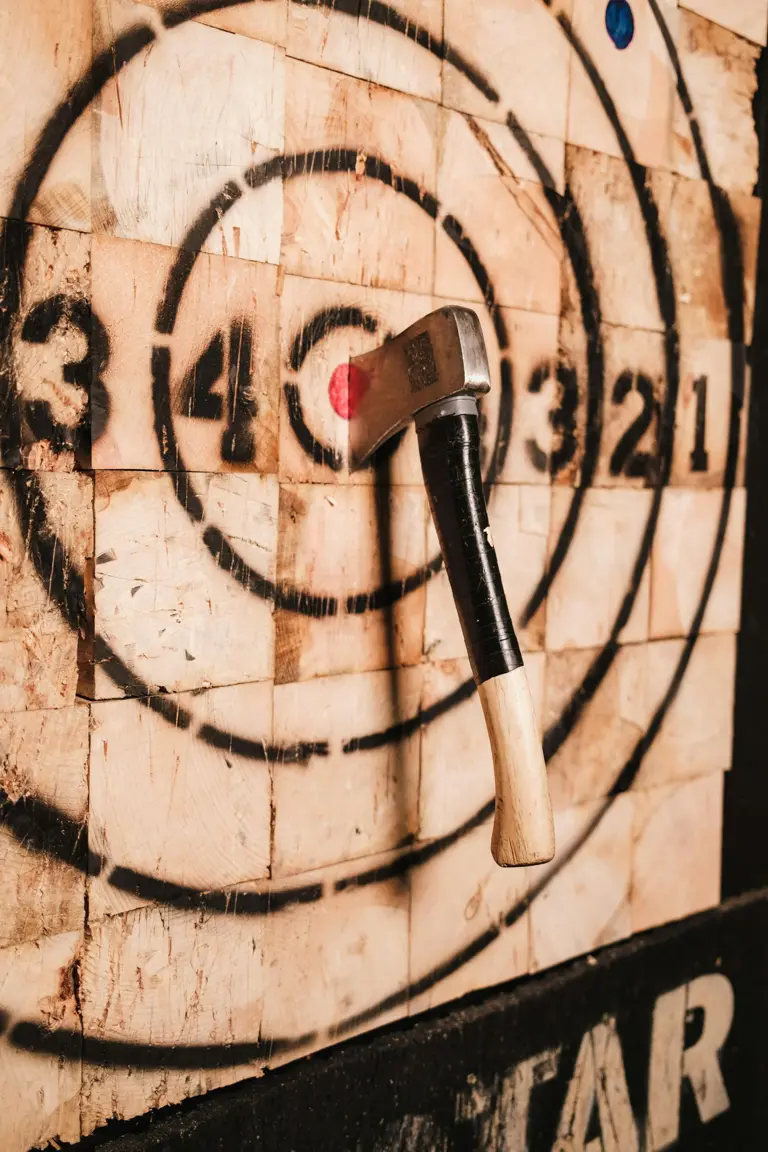 5 years + established AxeThrowing Club with Beer and Wine