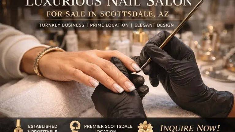 High End Nail Salon For Sale