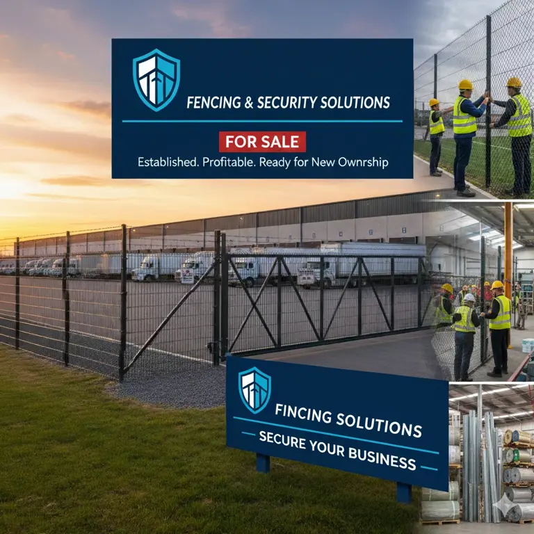 Semi-Absentee, Owner 30+ yr Owned Commercial Fence Company