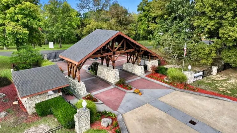 Gated Resort Entrance