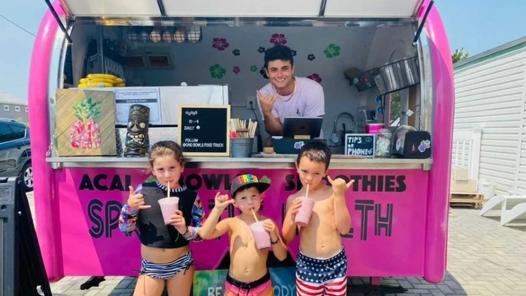Acai Bowl & Smoothie Mobile Cart
