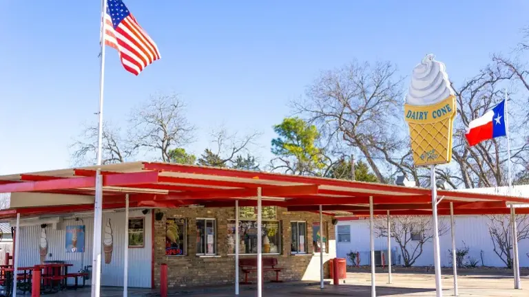 Dairy Cone Your Hometown Burger Place! 75 Years Columbus Texas