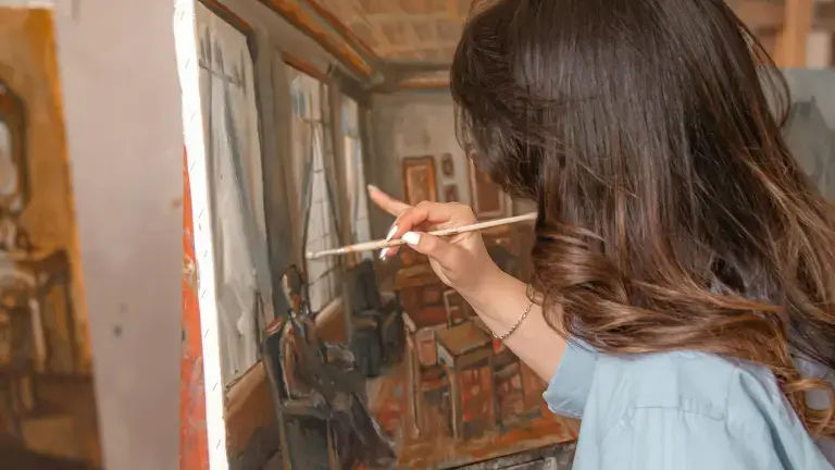 Paintings On Demand Production Company | Large Artist Support Staff