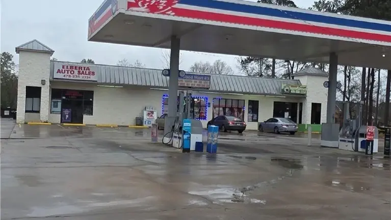 Non Branded Gas Station with property