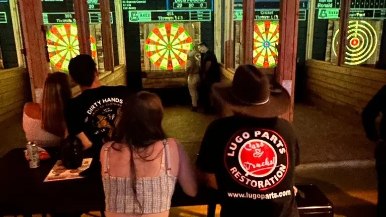 Axe Throwing Bar For Sale