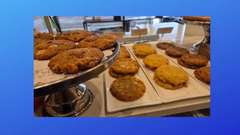 Final price-Cookies, delicious cookies, absentee franchised shop.