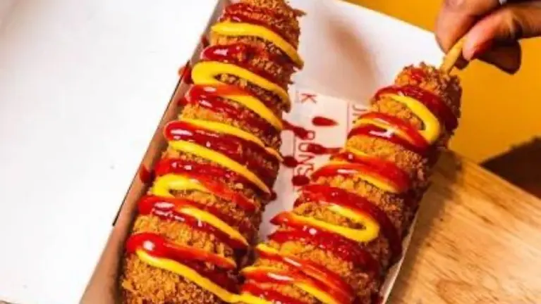 Korean Corn Dog & Boba Tea Concept!