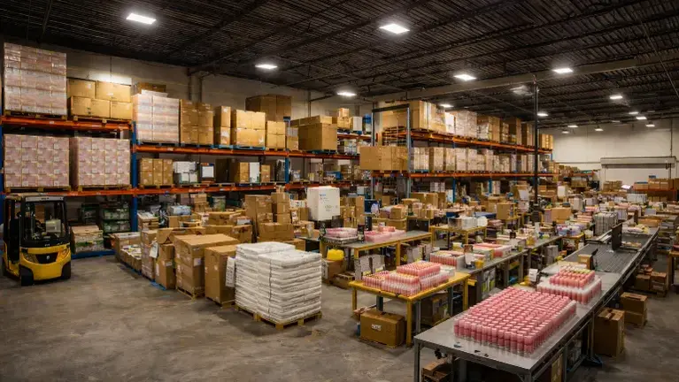 High-Volume Cosmetics Shipping & Distribution Business with Warehouse