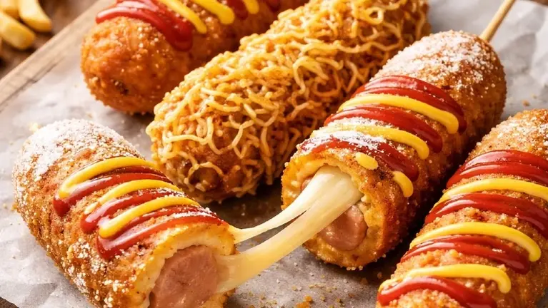 Simple Shop Selling Donuts and Corndogs