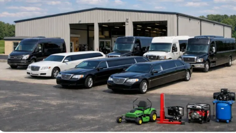 Limo & Transportation Business For Sale w/ Real Esate 7 Fleet Vehicles