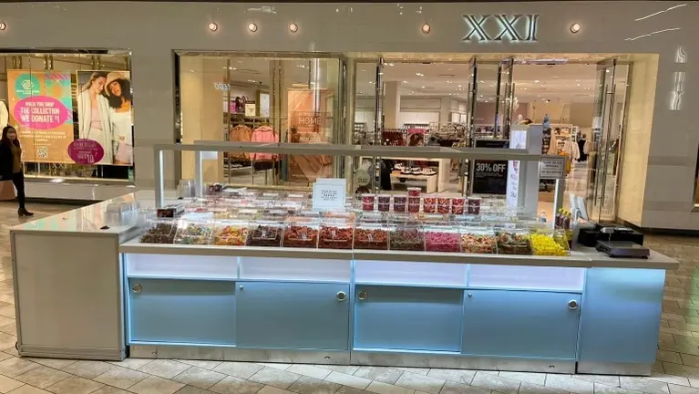 Mall Candy kiosk 