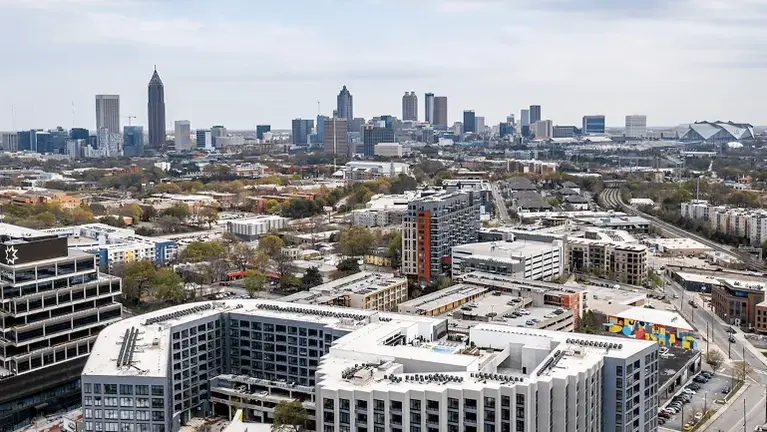 Atlanta GA West Midtown Freestanding Restaurant & Bar w/Rooftop Venue