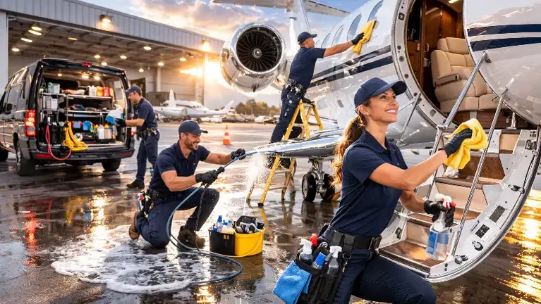 Turnkey Aircraft Detailing Business – Recurring Contracts