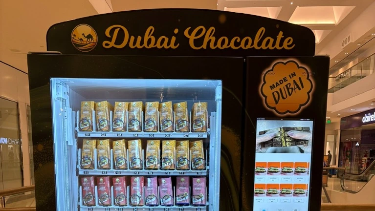 Dubai Chocolate Smart Vending