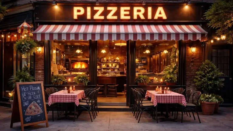 Pizzeria & Italian Bistro, Turnkey Ops,  Full Staff,  Event Patio
