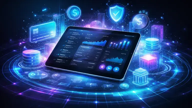 Innovative Financial Platform Concept – Front-End Complete
