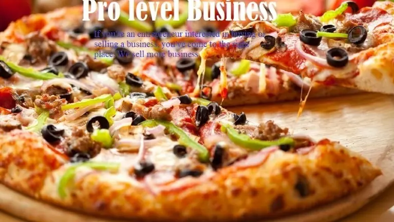 Pizzeria For Sale