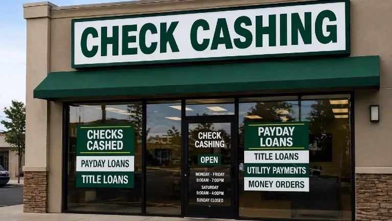 5 Check Cashing Stores