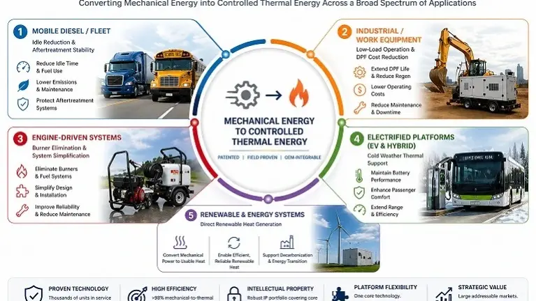 Engineering heat generation and load management solutions
