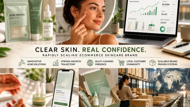 Fast-Growing Ecommerce Skincare Brand Top Amazon Acne Patch Brand