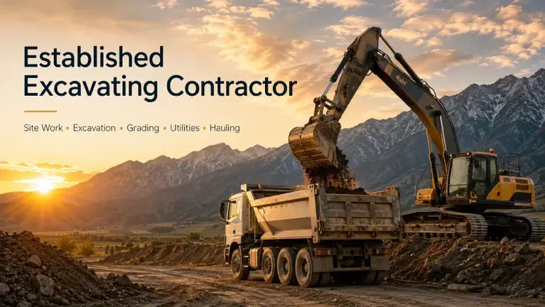 Established Northern Arizona Excavating Company | Equipment Included