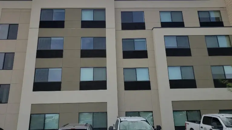 Equipment to clean up to 5 stories