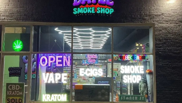 Busy smoke shop