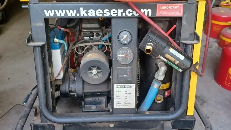 Kaeser 50CFM Compr, 86 hrs