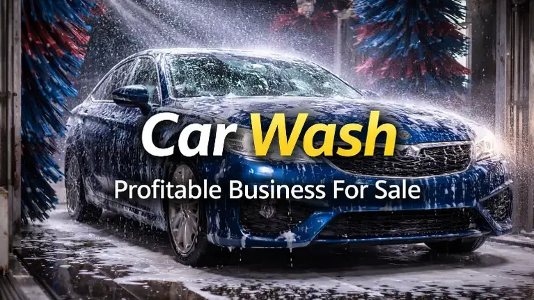 Self-Service Car Wash with Real Estate Garland, TX