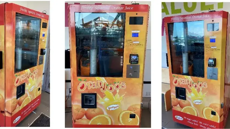 Commercial Fresh Orange Juice Vending Machines for sale in Toronto, ON