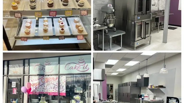 Bakery with fully equipped kitchen