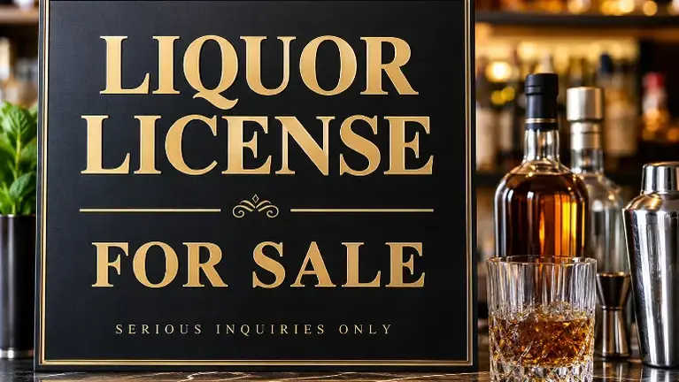 Harrison Type 32 Liquor License offering