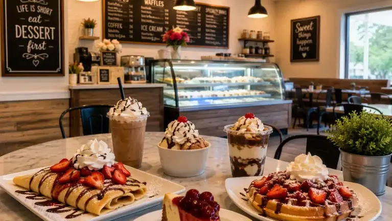 Independent Dessert Café & Specialty Treat Shop