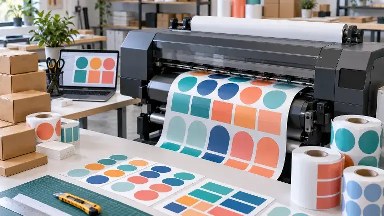 High Growth Ecommerce Custom Sticker and Label Business