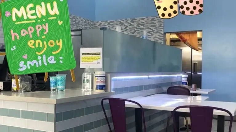 Turnkey boba tea shop with 5 feet type 1 hood in Vacaville